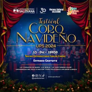 Festival coral navideño UPS 2024